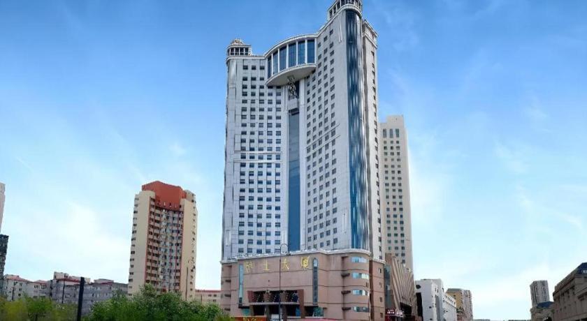 Hanting Hotel Harbin Railway Station Square Buitenkant foto